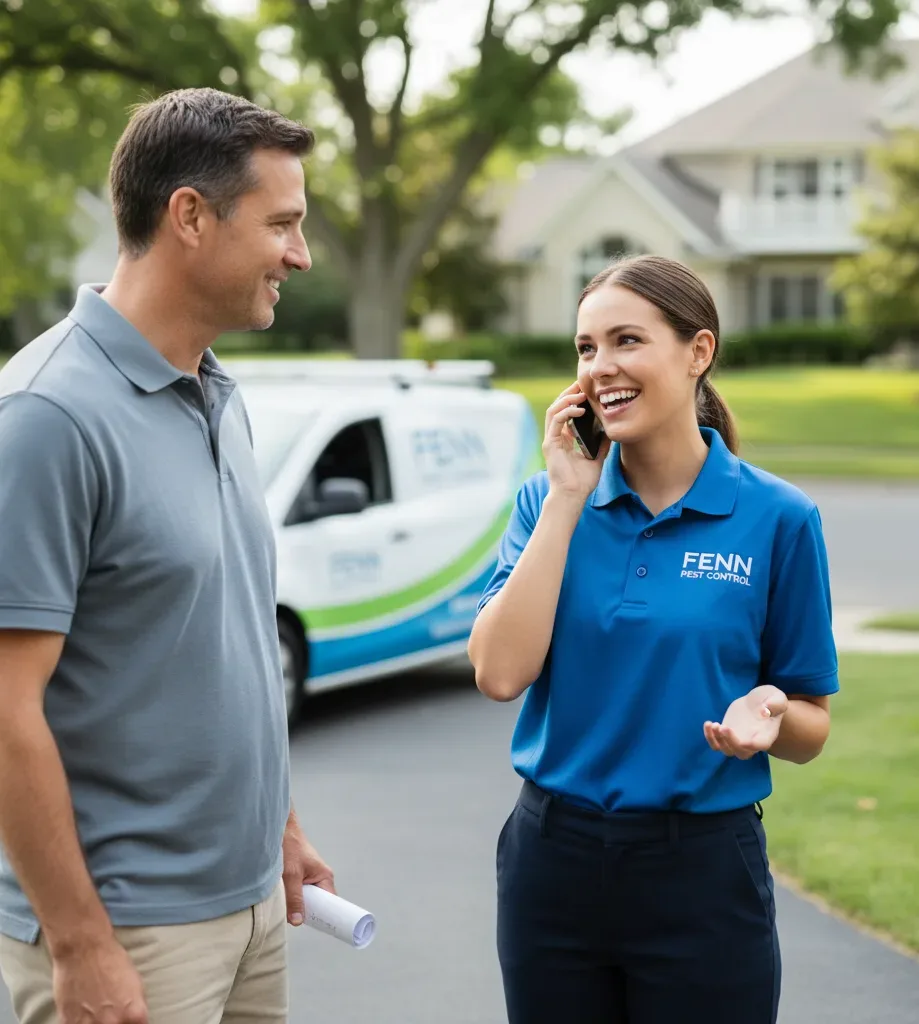 Fenn Pest Control customer support in Sayre